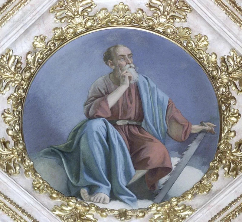 S. Simone - 1962, affresco, Cattedrale di S. Alessandro, (BG)